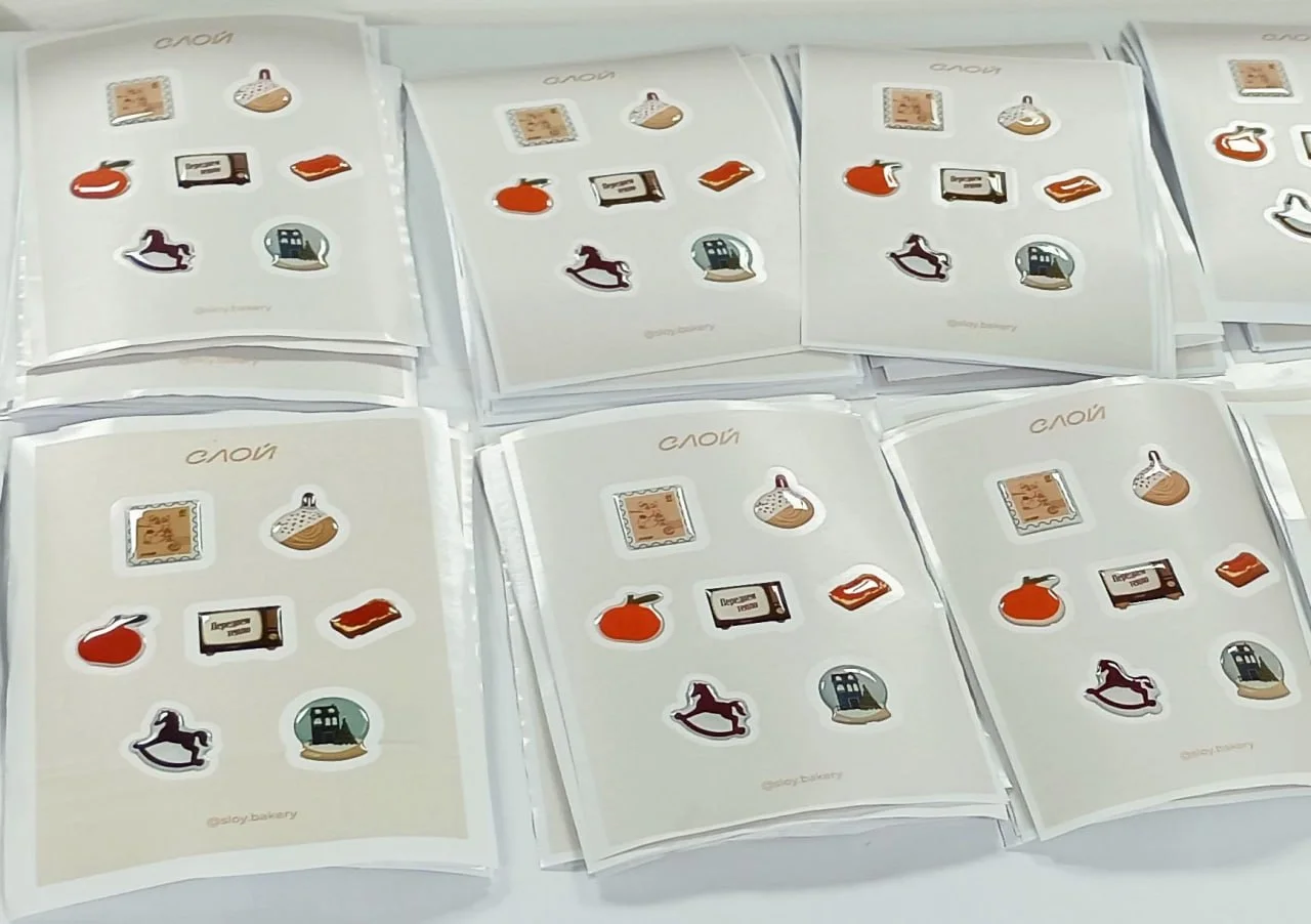 Эпоксидные стикерпаки — набор наклеек